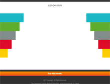 Tablet Screenshot of absoe.com