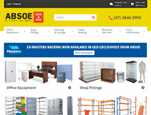 Tablet Screenshot of absoe.com.au